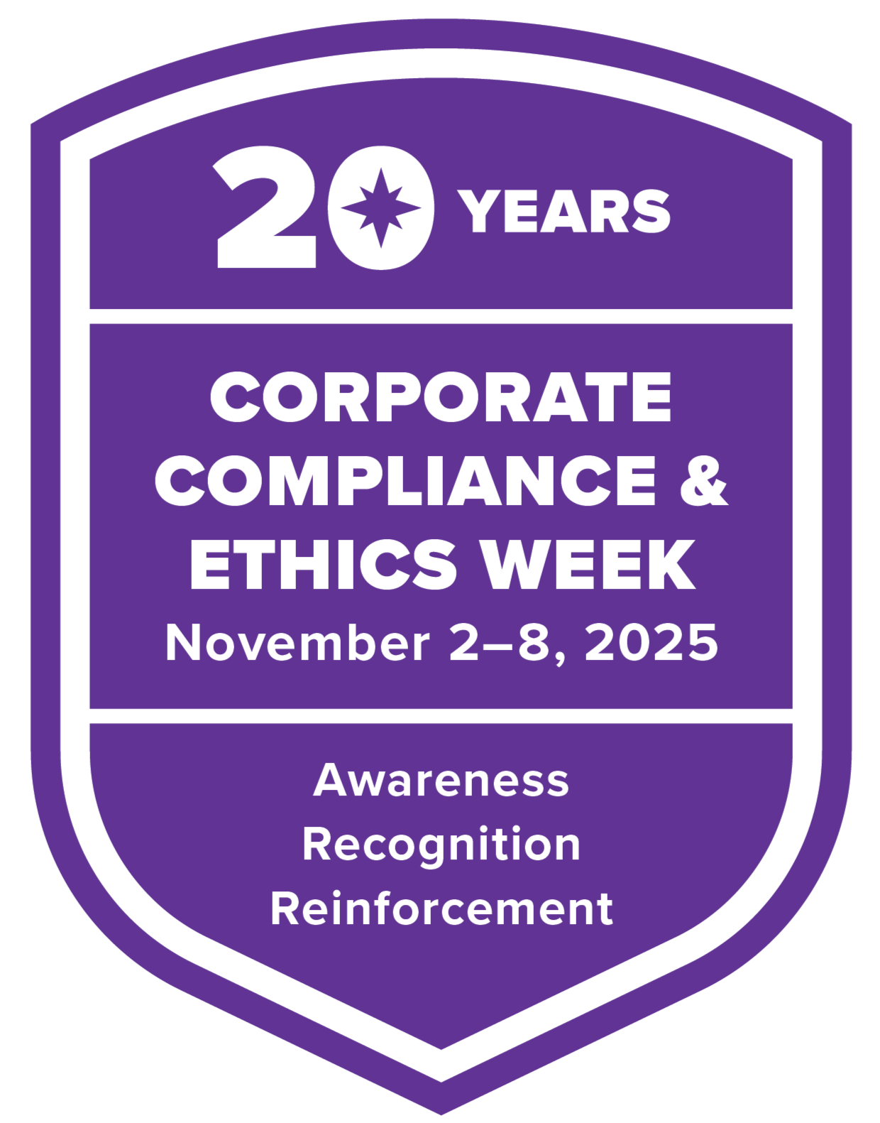 Corporate Compliance and Ethics week badge